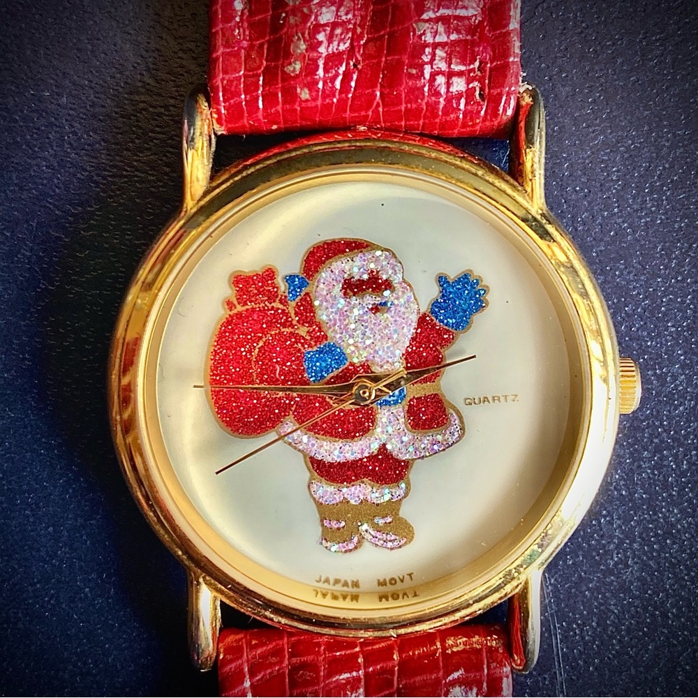 GUC - WORKING Santa Claus Christmas Watch - Picture 5 of 9